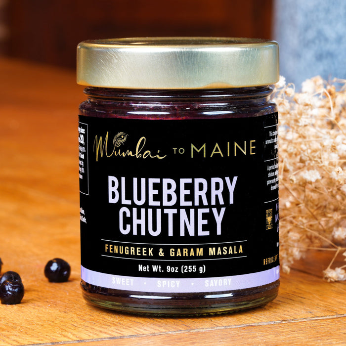 Blueberry Chutney – Wild Maine Blueberry & Fenugreek